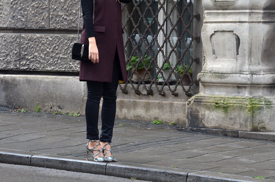  Fall Burgundy Outfit / Stasha Fashion Blog By Anastasija