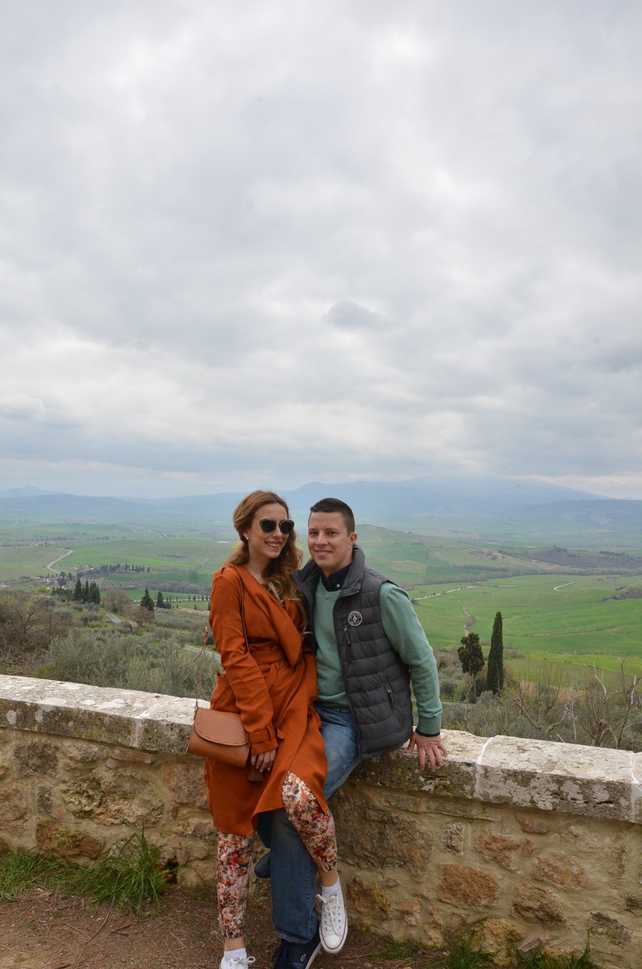 Pienza, Tuscany with my fiance / Stasha Fashion Blog by Anastasija Milojevic