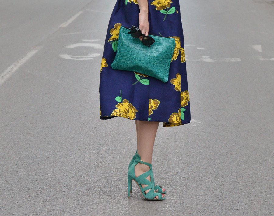 Skirt and Shoes, outfit details / Stasha Fashion Blog by Anastasija Milojevic