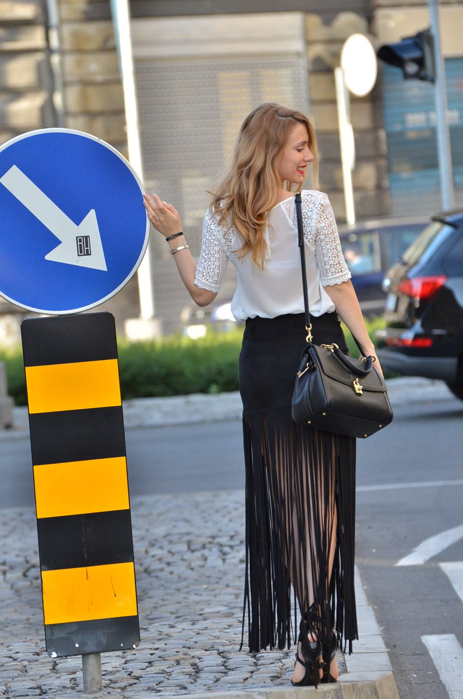 White Blouse / Stasha Fashion blog by Anastasija Milojevic 