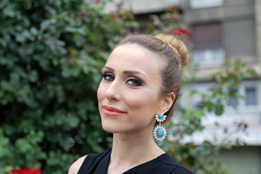 Elegant Black Jumpsuit / Crni Kombinezon - Stasha Fashion blog by Anastasija, make up by Ana Nikolic