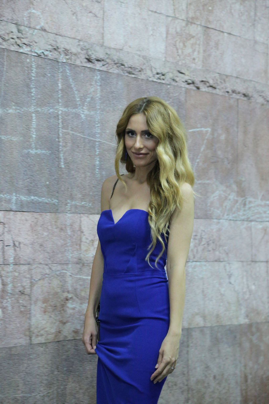 Blue Mermaid Maxi Dress / Stasha Fashion Blog by Anastasija