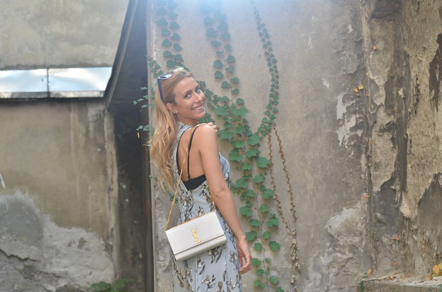 Floral Jumpsuit Outfit / Stasha fashion blog by Anastasija