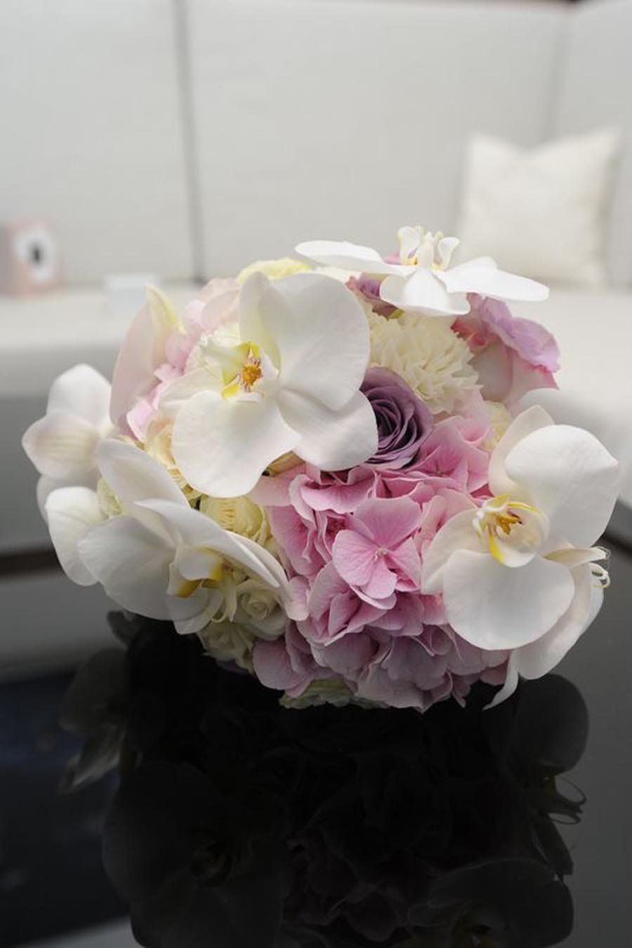 Before the Wedding - Preparations bridal bouquet 