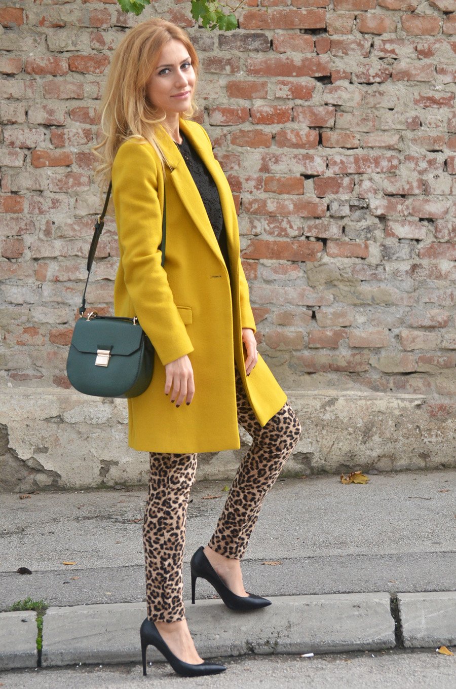  Colors to Wear With Leopard Pants / Stasha Fashion Blog by Anastasija 