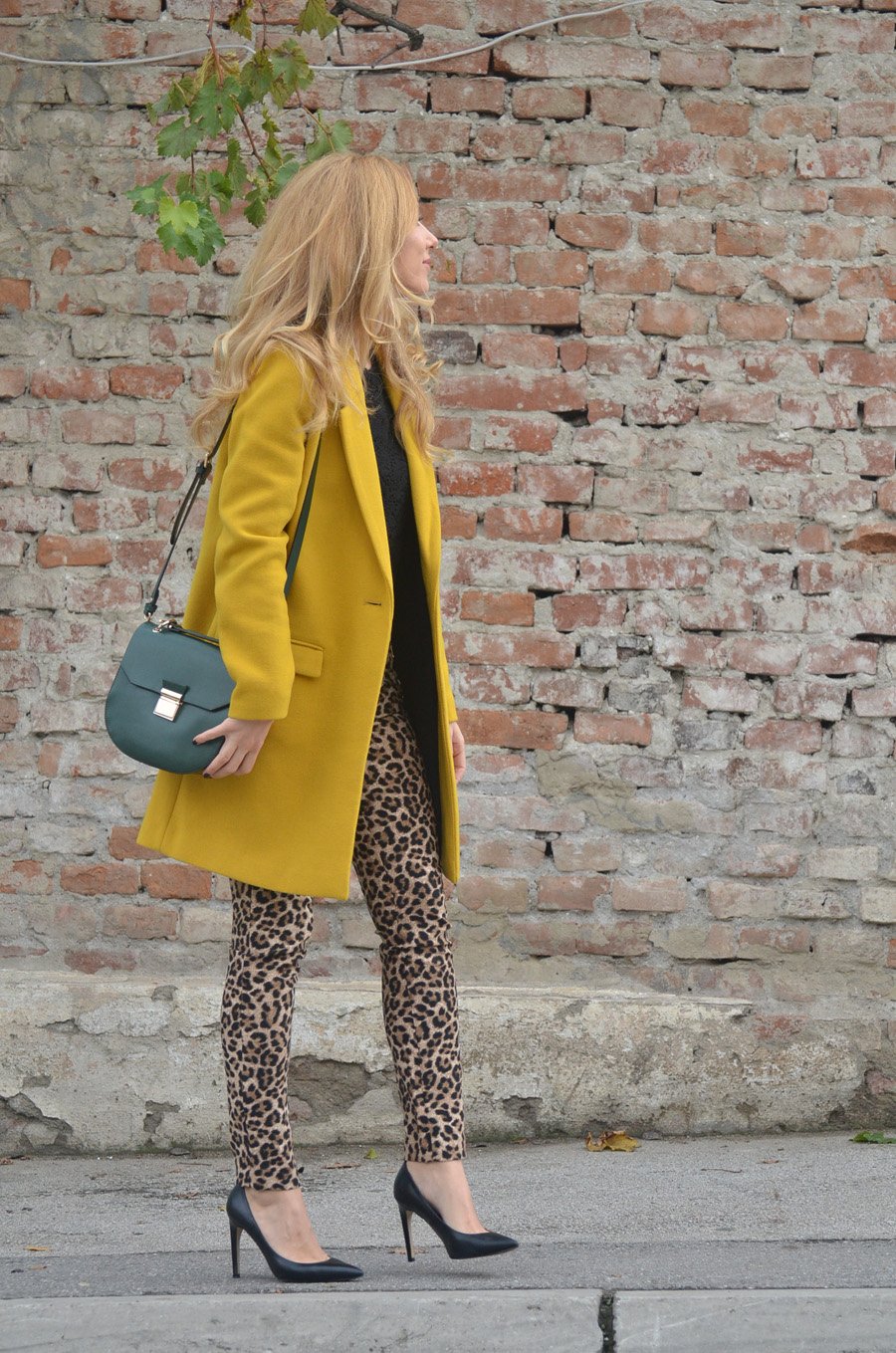  Colors to Wear With Leopard Pants / Stasha Fashion Blog by Anastasija 