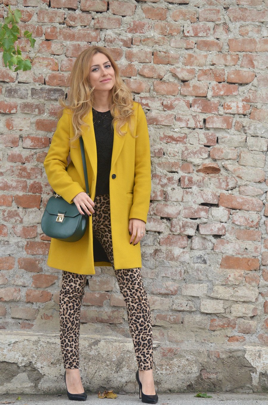  Colors to Wear With Leopard Pants / Stasha Fashion Blog by Anastasija 