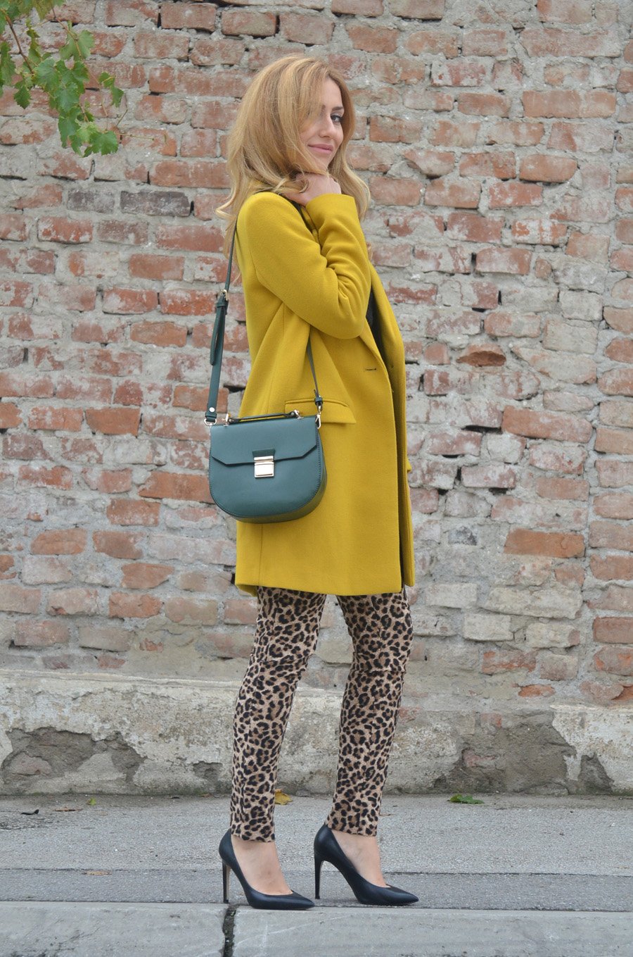  Colors to Wear With Leopard Pants / Stasha Fashion Blog by Anastasija 