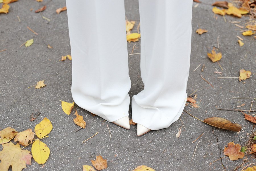 White Jumpsuit / Stasha fashion Blog by Anastasija