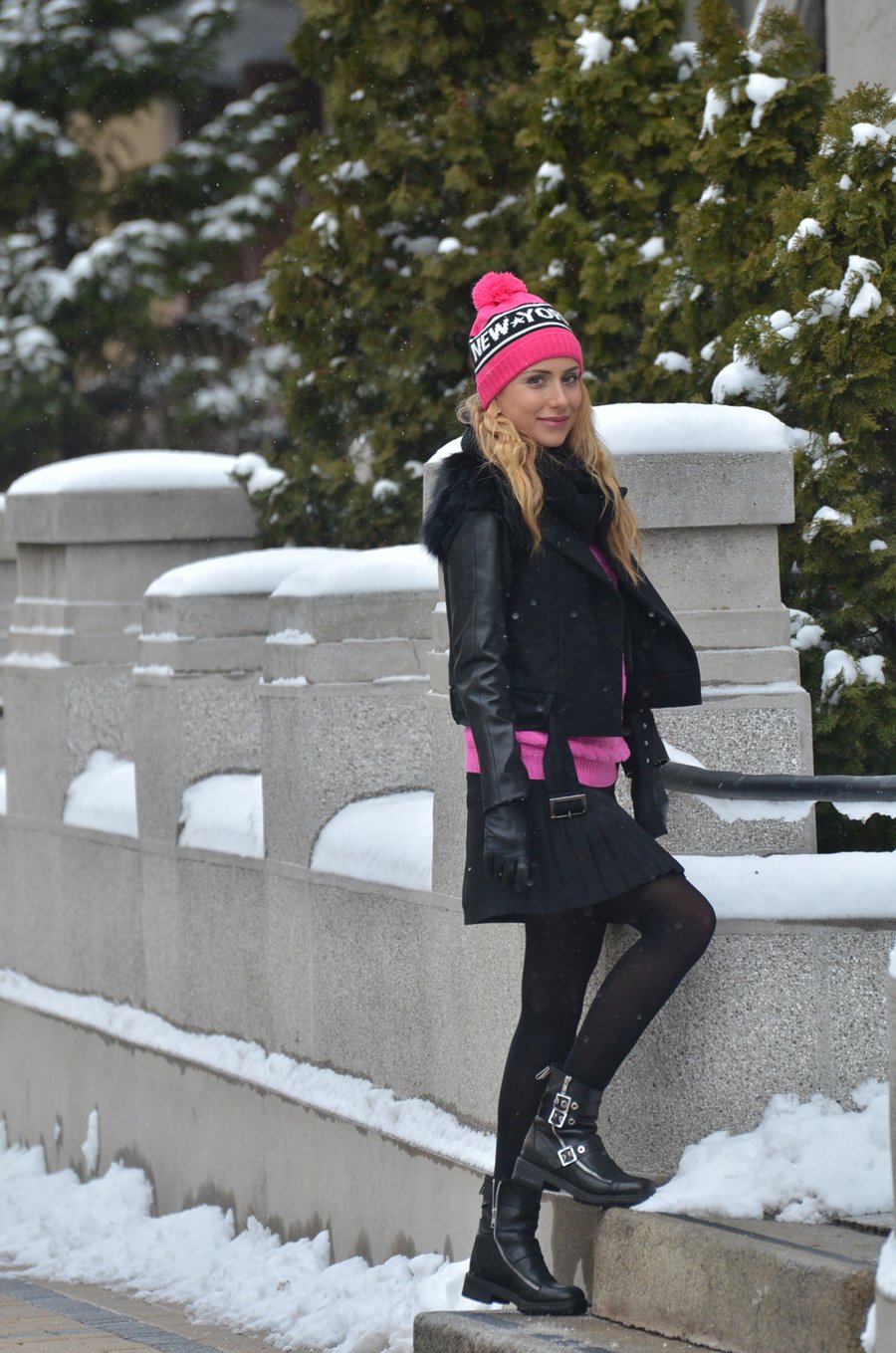 Let it snow - Winter Outfit / Stasha Fashion Outfit by Anastasija Djuric