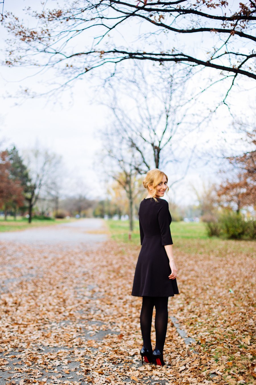 Anastasija Djuric Stasha Fashion /  LACE-UP LITTLE BLACK DRESS