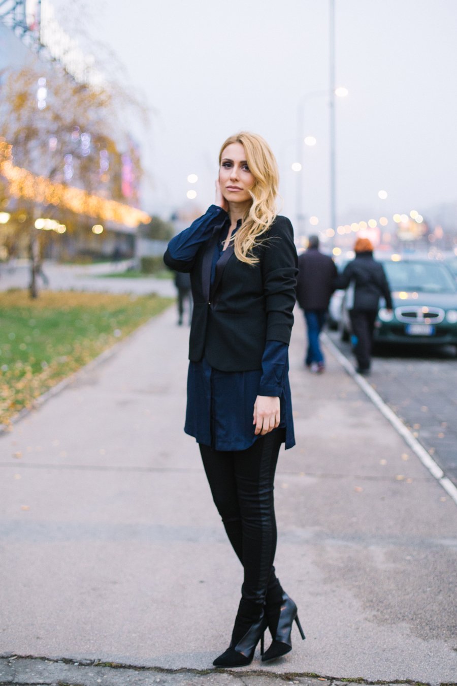 Office Holiday Party Outfit Idea - Stasha Fashion Blog by Anastasija Djuric