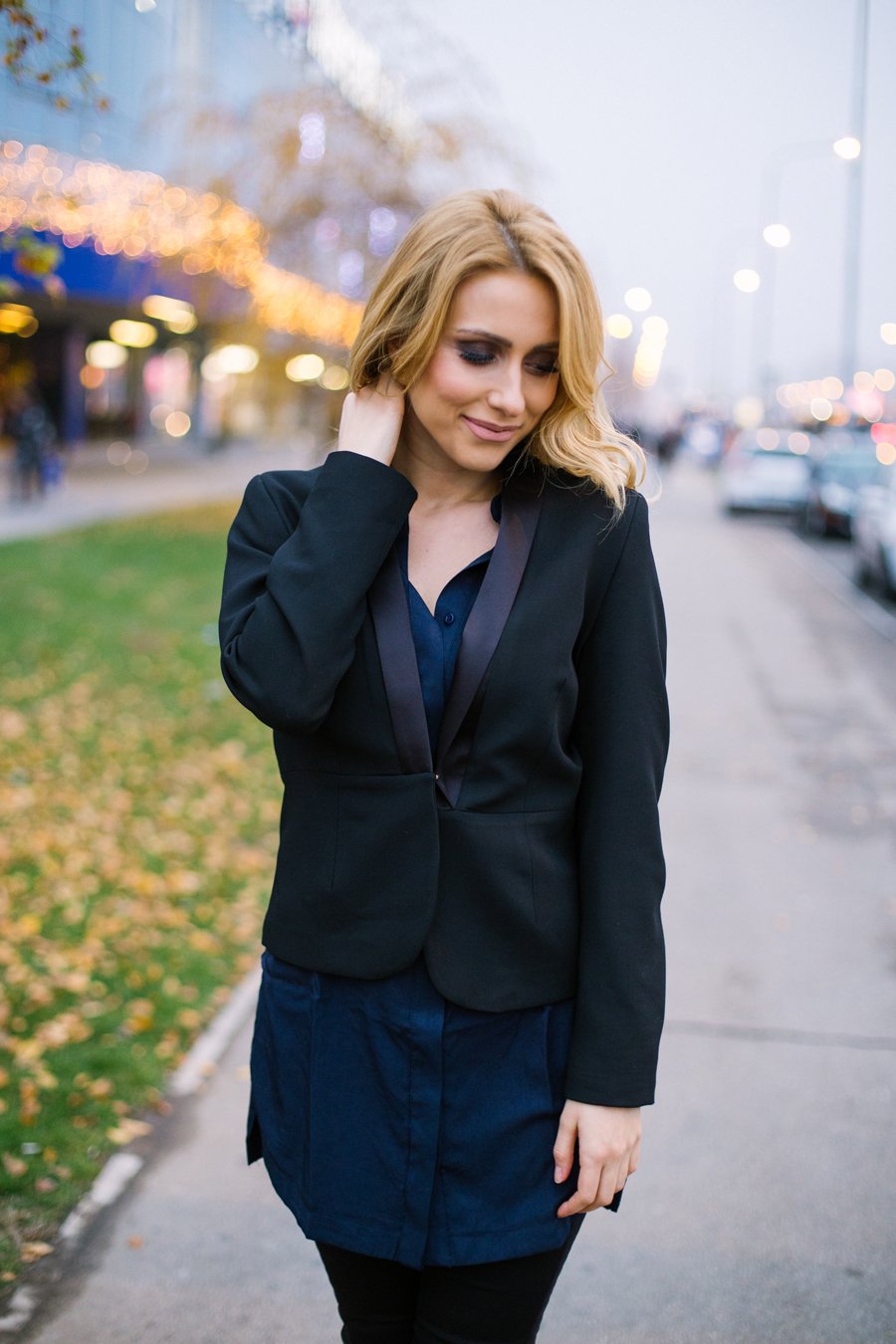 Office Holiday Party Outfit Idea - Stasha Fashion Blog by Anastasija Djuric