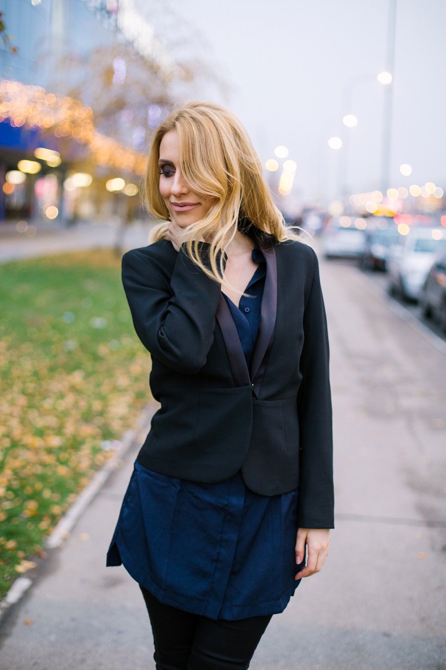 Office Holiday Party Outfit Idea - Stasha Fashion Blog by Anastasija Djuric