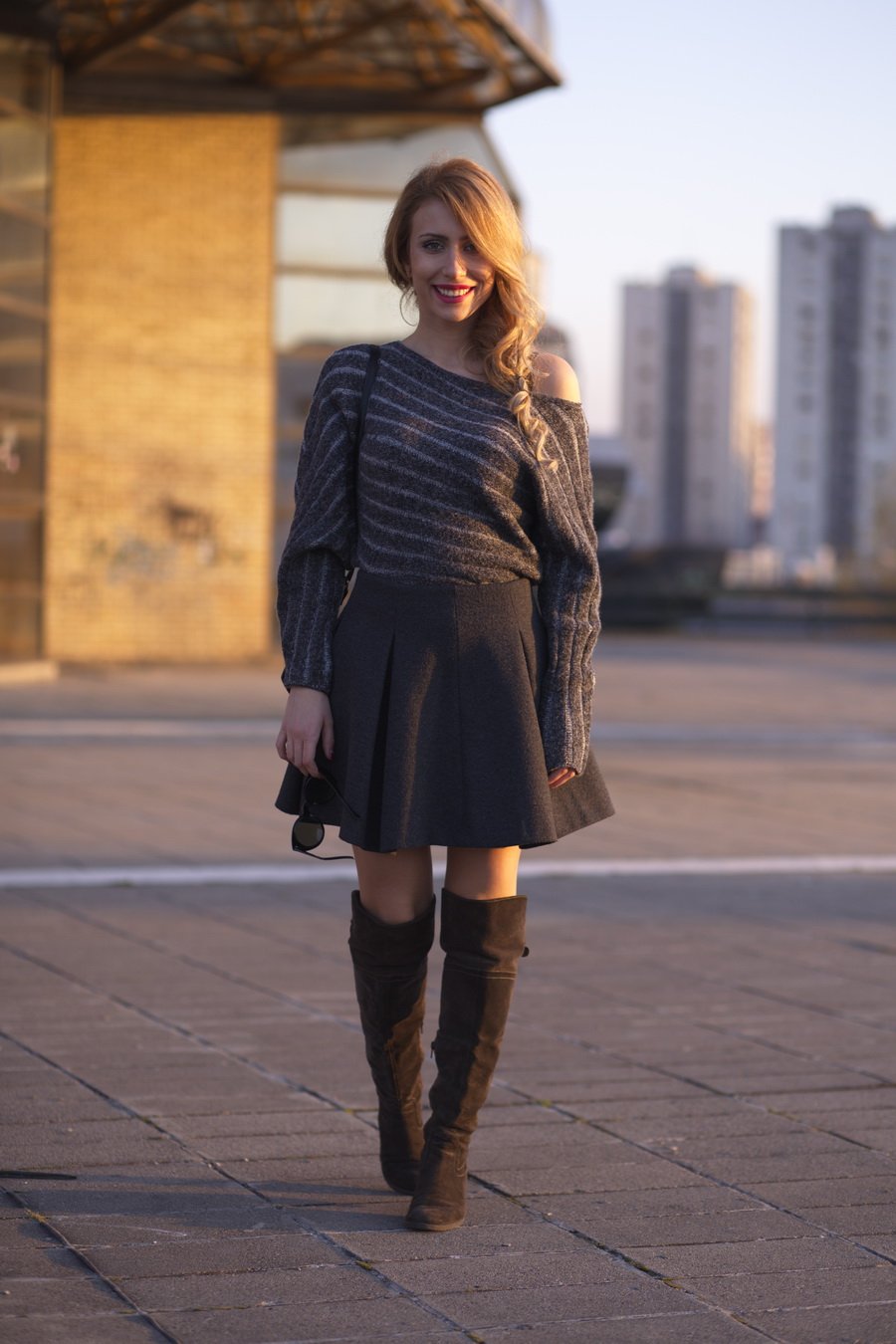 Fifty Shades of Grey / Spring Outfit by Stasha Fashion Blog / Anastasija Djuric