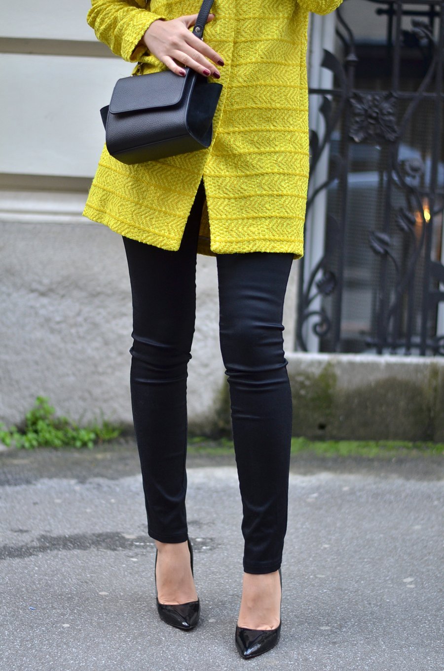 Black and Yellow Outfit - Stasha Fashion Blog