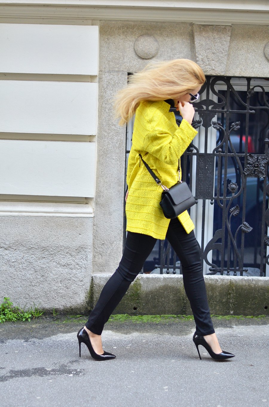 Black and Yellow Outfit - Stasha Fashion Blog