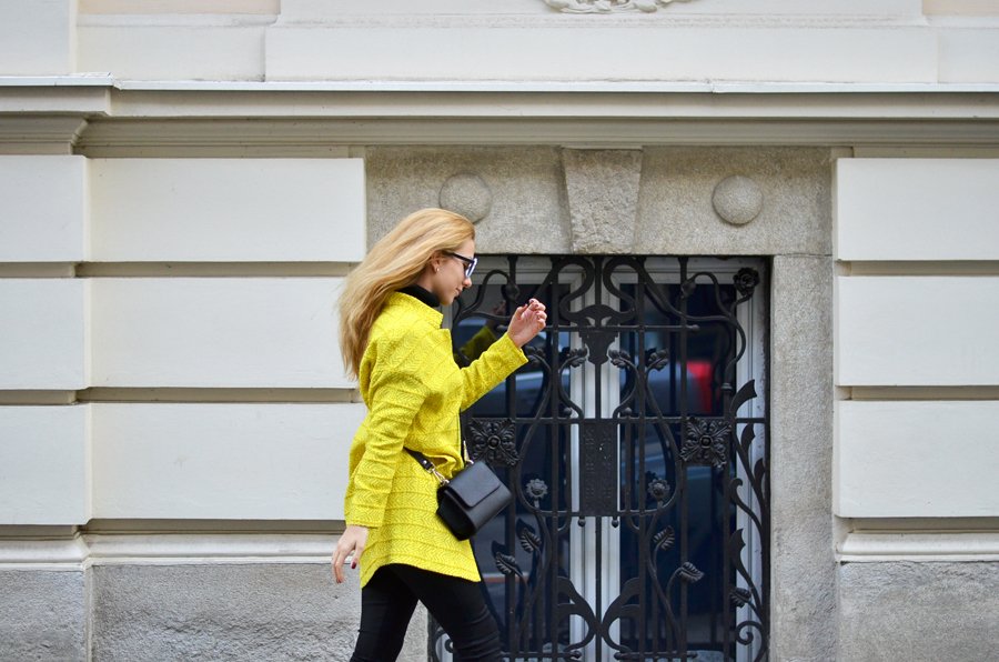 Black and Yellow Outfit - Stasha Fashion Blog