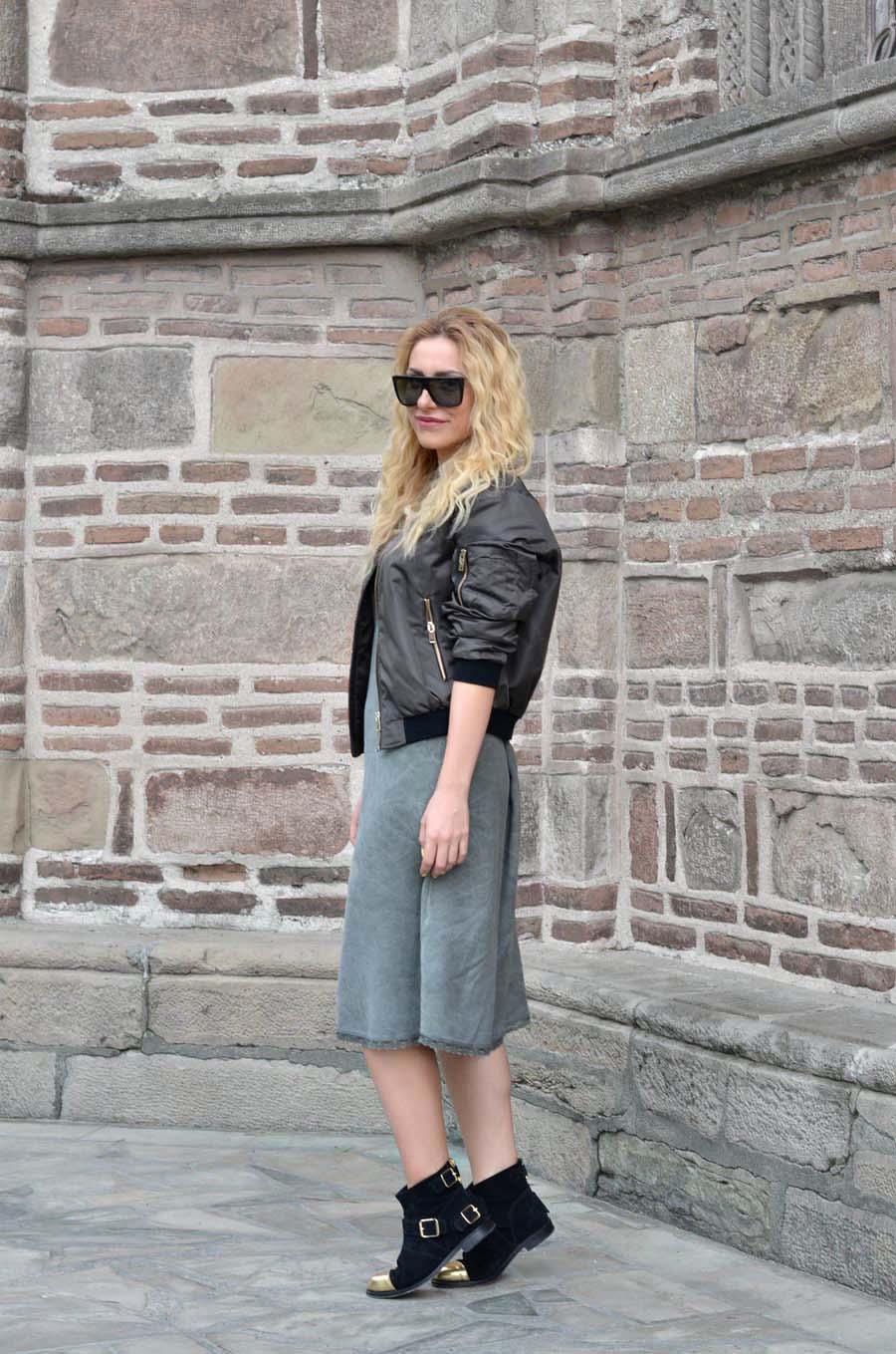 BOMBER JACKET OUTFIT / Stasha Fashion Blog