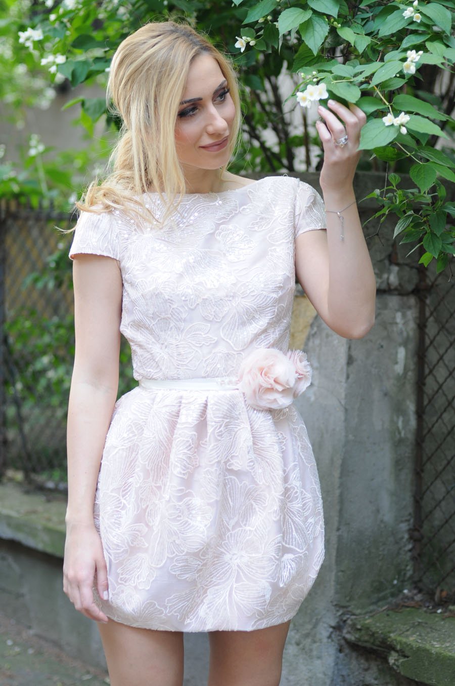  Light Pink Prom Dress by Stasha Fashion