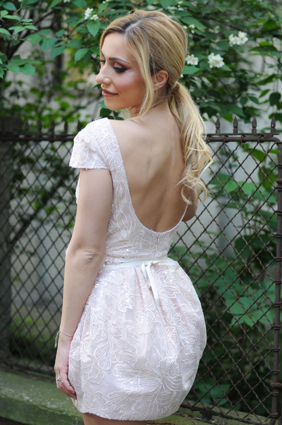  Light Pink Prom Dress by Stasha Fashion