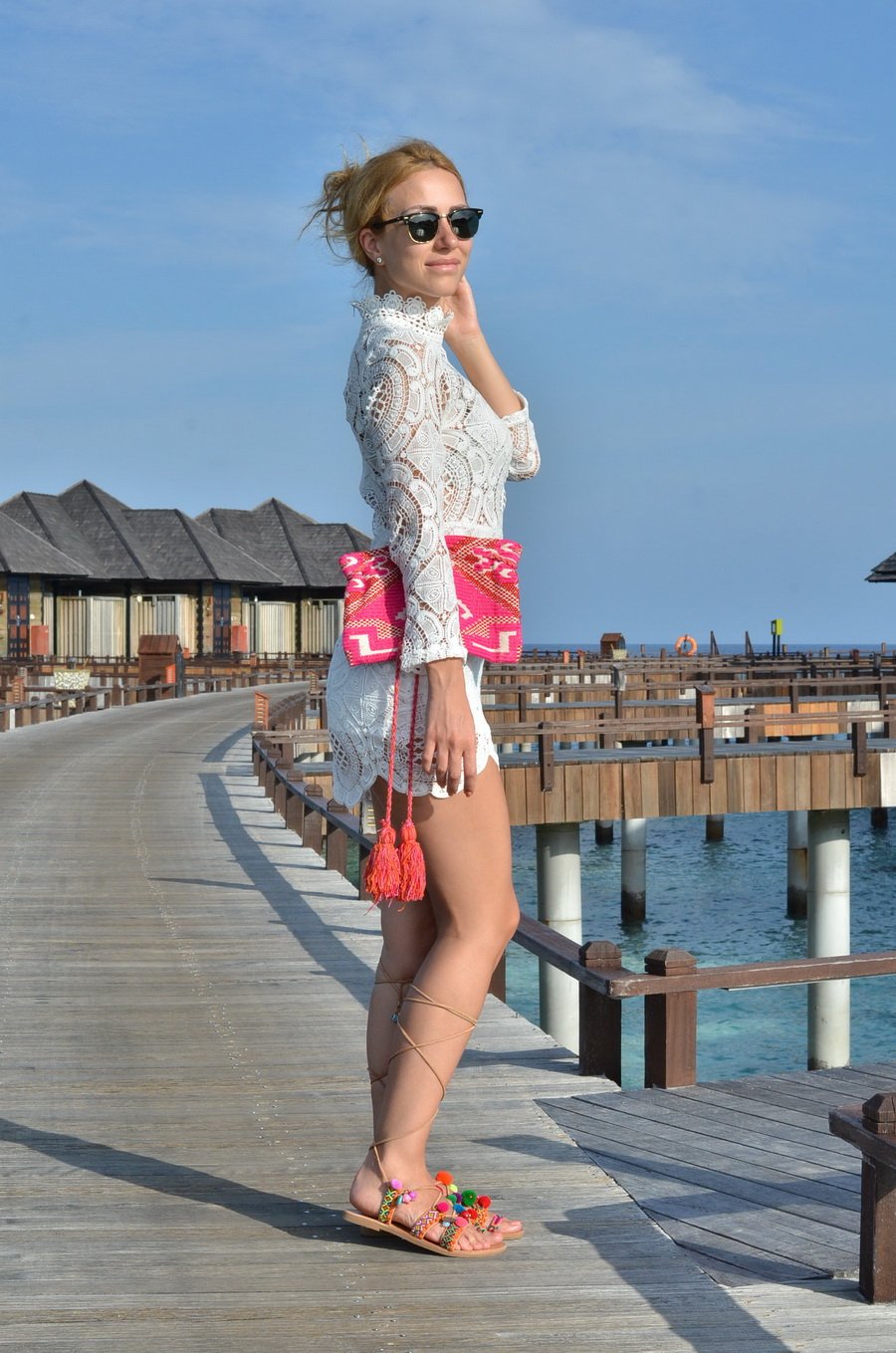 Summer Outfit Post from Maldives - Stasha Fashion and Travel Blog