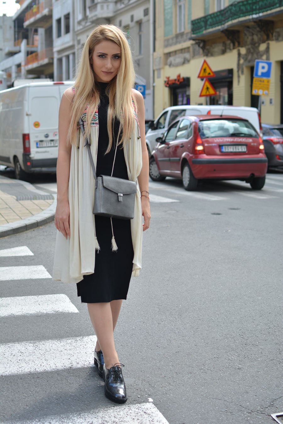 Ecco shoes & Bag Outfit / Stasha Fashion Blog