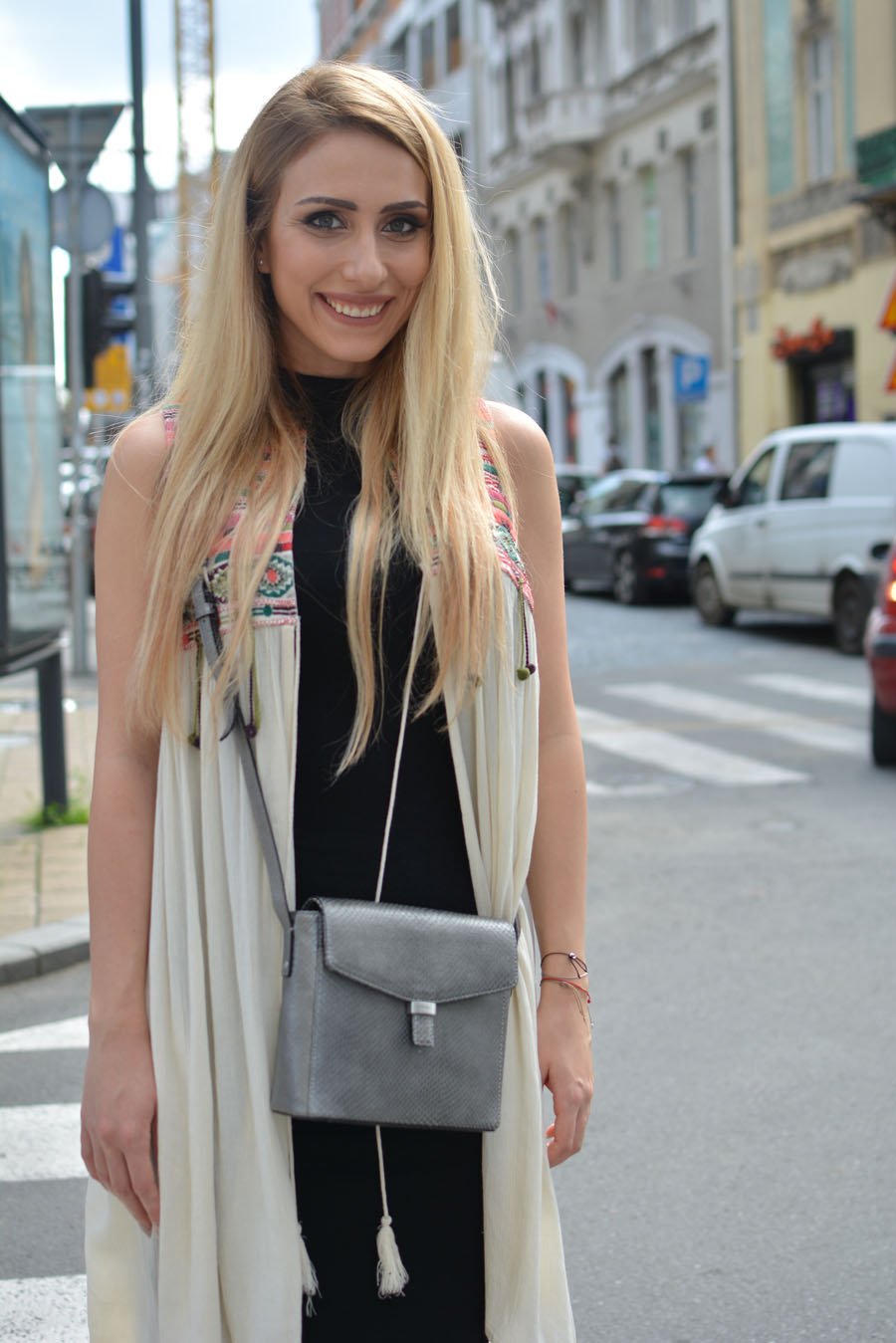 Ecco shoes & Bag Outfit / Stasha Fashion Blog