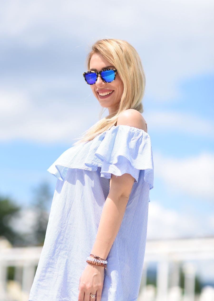 Blue Summer Outfit - Stasha Fashion Blog