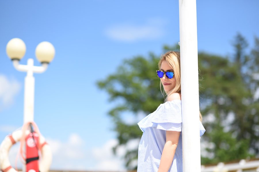 Blue Summer Outfit - Stasha Fashion Blog