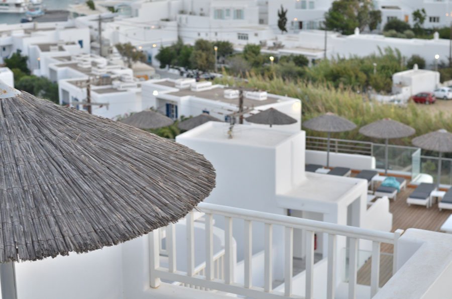 Baby Blue Dress - Mykonos Travel Post - Stasha Fashion Blog