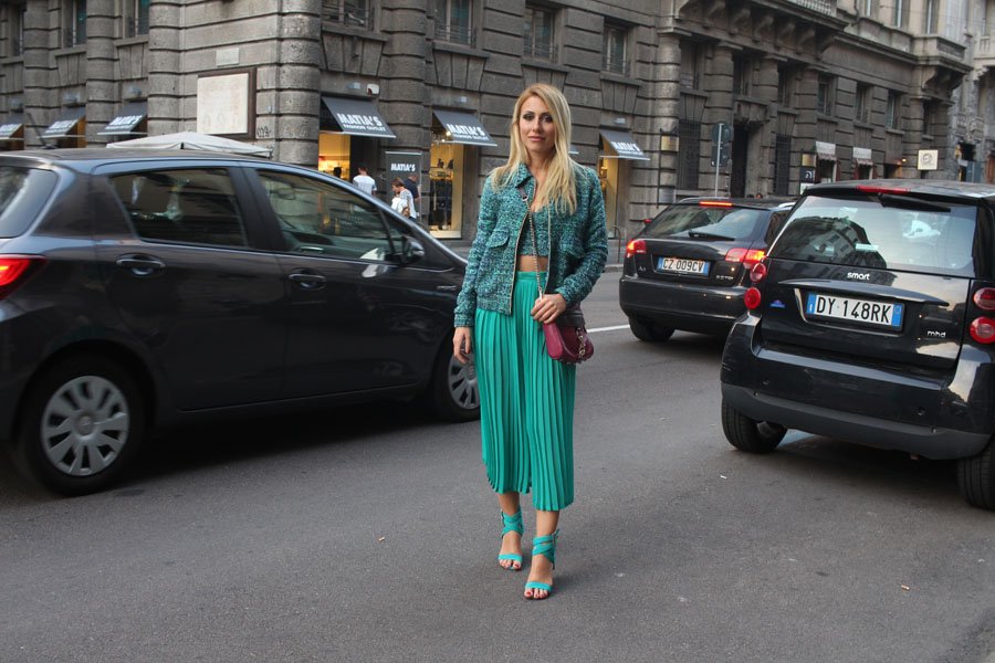  Milan Fashion Week Street Style Outfit - Stasha Fashion Blog