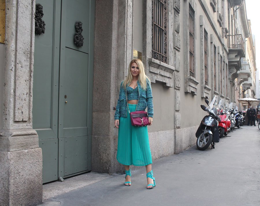  Milan Fashion Week Street Style Outfit - Stasha Fashion Blog