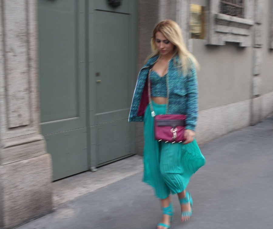  Milan Fashion Week Street Style Outfit - Stasha Fashion Blog