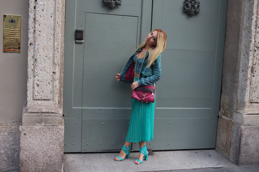  Milan Fashion Week Street Style Outfit - Stasha Fashion Blog