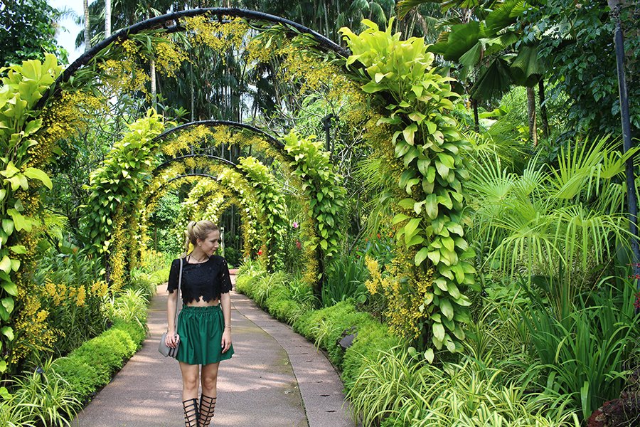 Singapore Botanic Gardens + Outfit / Stasha fashion & Travel Blog