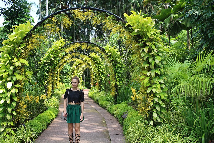 Singapore Botanic Gardens + Outfit / Stasha fashion & Travel Blog