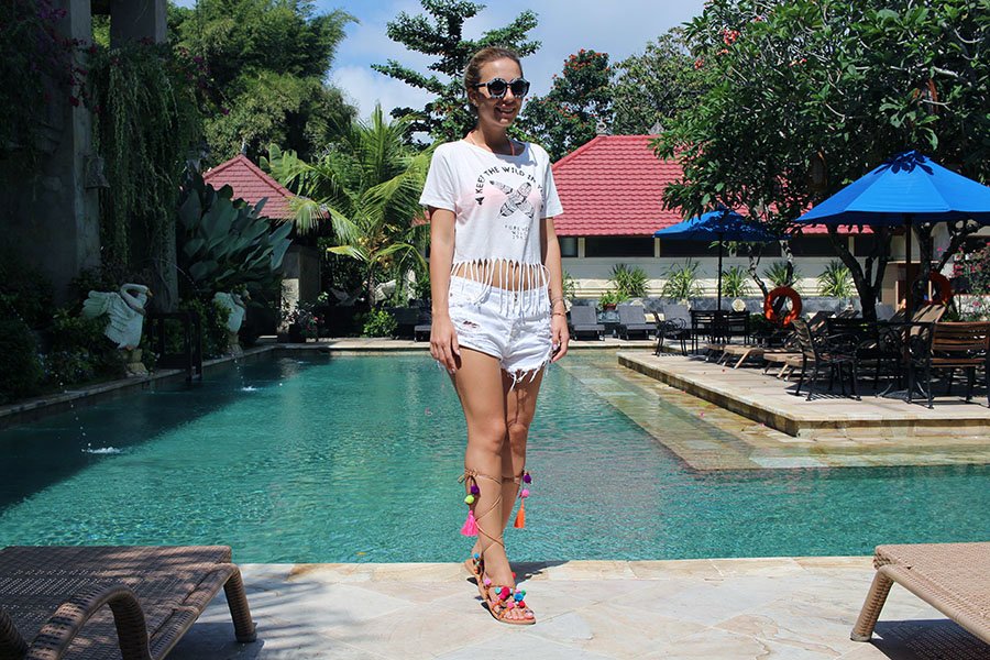 By The Pool / Bali / Stasha Fashion and Travel Blog