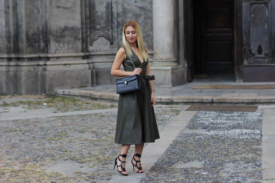 My Outfit for TRUSSARDI Show Spring Summer 2017 Milan / streetstyle - Stasha Fashion Blog