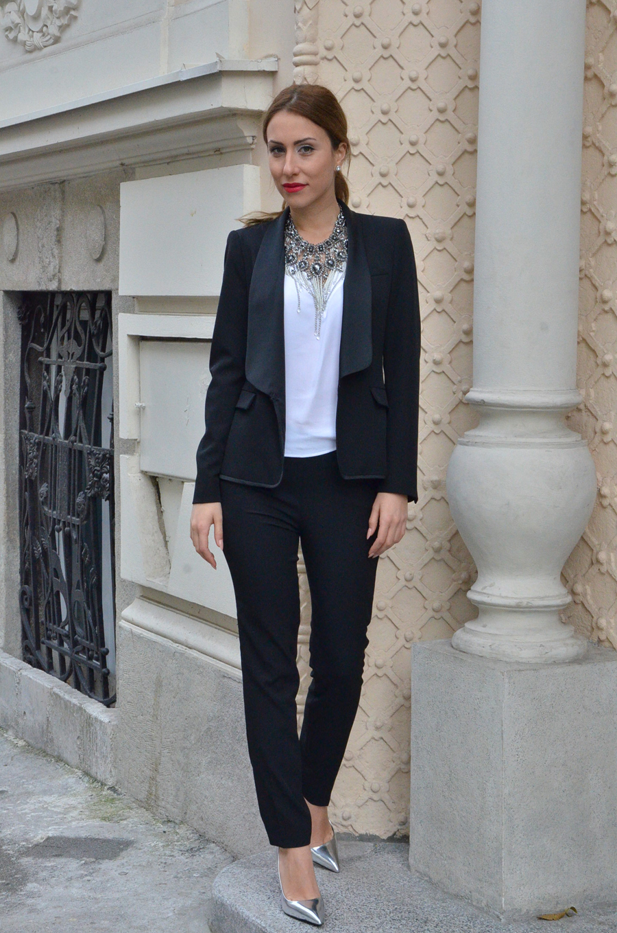 Women's tuxedo Outfit / Stasha Fashion by Anastasija Milojevic