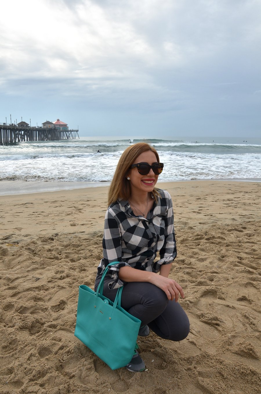 Huntington Beach, California, Anastasija Milojevic, Stasha Fashion and travel blog, photo: The ocean ootd