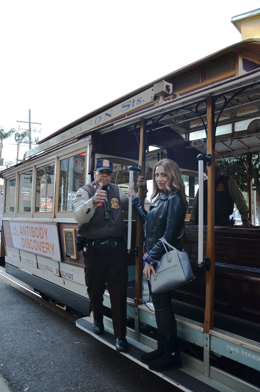 San Francisco Cable car ride / travel post by Stasha Fashion / Anastasija Milojevic