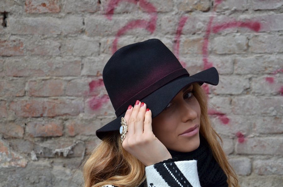 Hat Outfit - Stasha Fashion Blog by Anastasija Milojevic