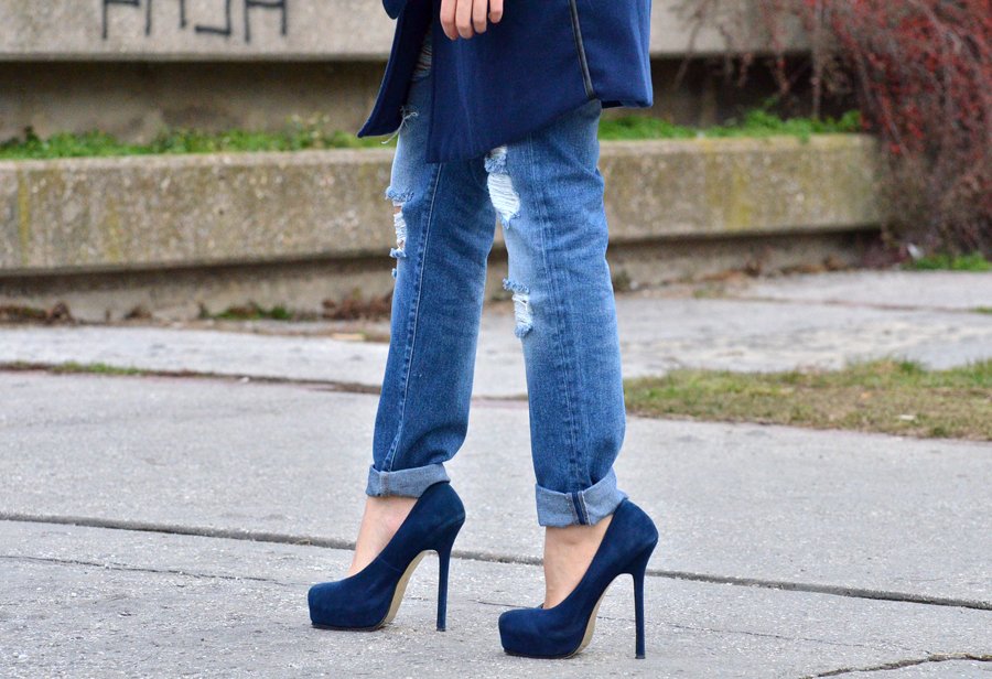 Street Style:  Saint Laurent Shoes / Stasha Fashion Blog By Anastasija Milojevic