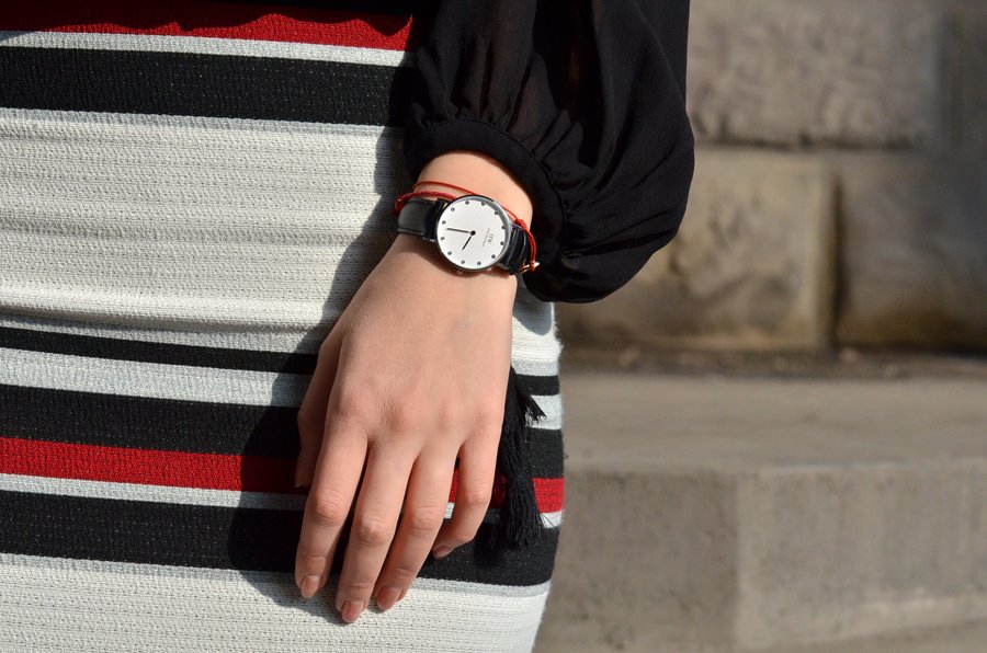 Stasha fashion lady outfit /  fashion Blog by Anastasija Milojevic : Daniel Wellington watch